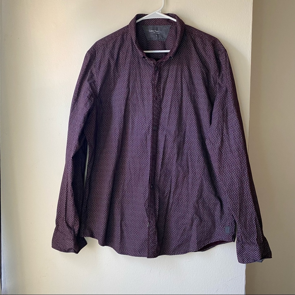 Calvin klein formal dress shirt